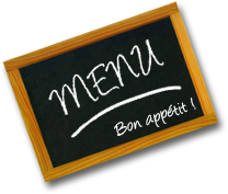 Les menus de décembre 2015 à Mars 2016