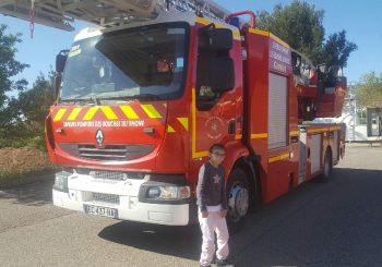 Sees – Visite chez les pompiers 