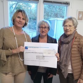 14/11 Remise chèques Kiwanis StCyr La Ciotat